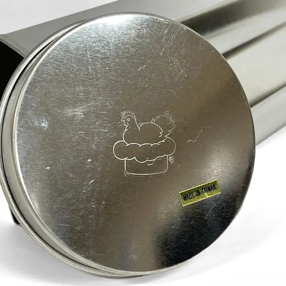 Pampered Chef Valtrompia Bread Tube Star Shape Aluminum Canapé Baking Mold